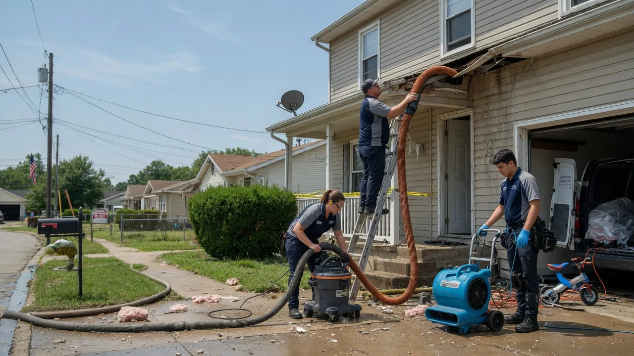 Water Damage Restoration in Mason, IL near me